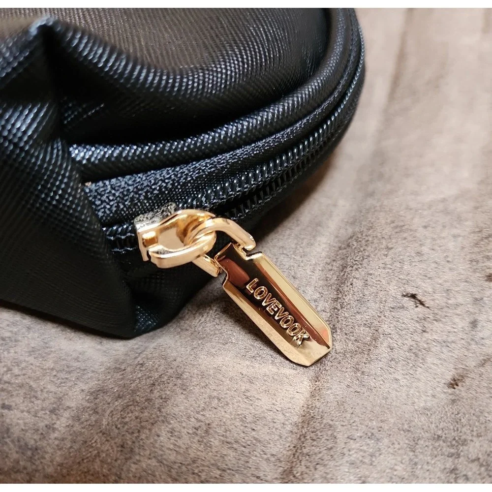Lovevook Black Cosmetic Bag